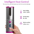 2 in 1 Rechargeable auto hair curler