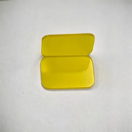 Longpass Yellow Golden Filter Optical Glass JB470