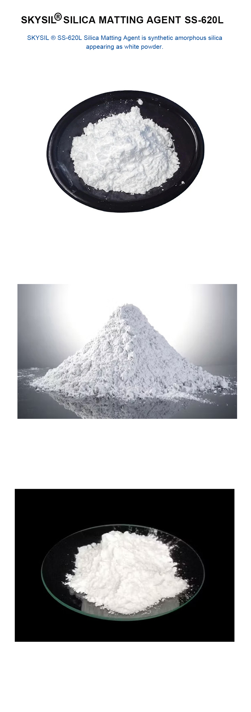 QUANXU SILICA DIOXIDE POWDER (SS-620L) M2