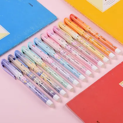 0.5mm Erasable Pen - Cartoon Stationery for Students and Office, G-12481 Erasable Gel Pen