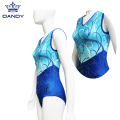 Custom sublimation rhinestones leotards