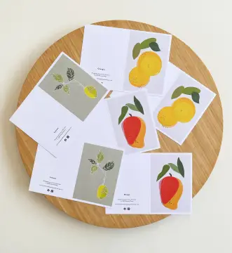 Custom Fruit Birthday Greeting Cards Printing