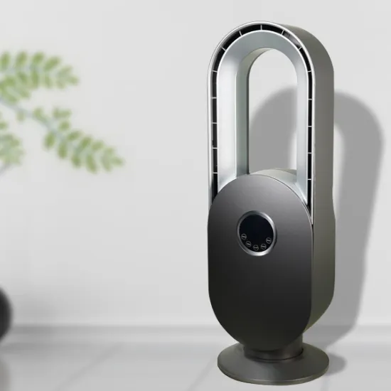 Portable Bladeless Fan with Air Purifier – USB Rechargeable Mini Cooling Fan