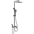 Modern Single Handle Brass Bathroom Shower Faucet Set