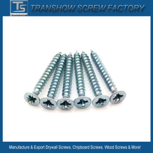 2.5-6mm Pozi Drive Chipboard Screws