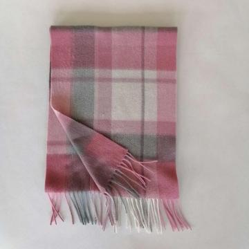 hot selling winter check lady wool sacrf