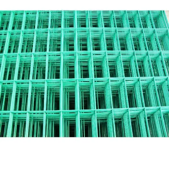 Welded metal wire mesh fence panels in 12 gauge (manufacturer)