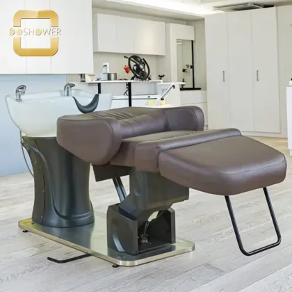 Chocolate Color Salon Spa Hair Washing Shampoo Chair