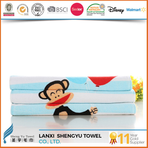 hot sale design face towel 100% cotton