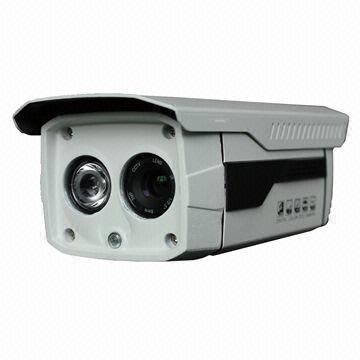 Network IP Cameras with 1/3-inch CMOS, 1.3 Megapixel, 50m IR Distance and Weather-resistant
