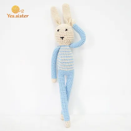 Baby Gifts Easter Bunny Crochet Doll toy