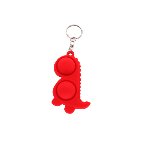 Custom Silicone Fidget Leksaker Keychain