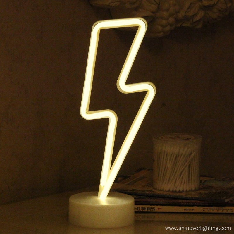 LED Indoor Desk Table Decoration Neon Night Light