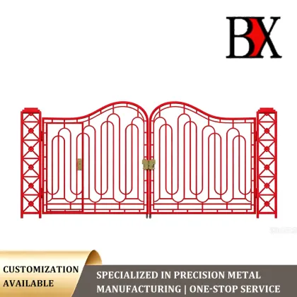 Noble Wrought Iron Gate BX‑9M053