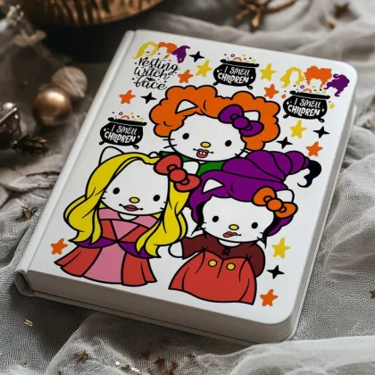 Cute Cartoon DIY Notebook Stickers & Decals for Customized Little Princess's Notebook