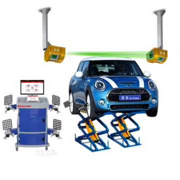 乗用車のホイールアライメント