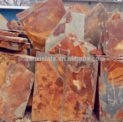 Multicolor rusty Slate random board disorderly type slate