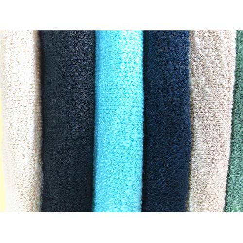 T/SP slub misty knitting fabric