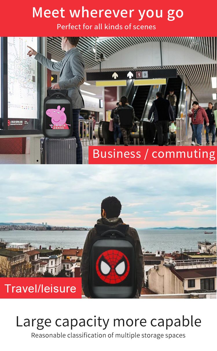 Led Backpack Display