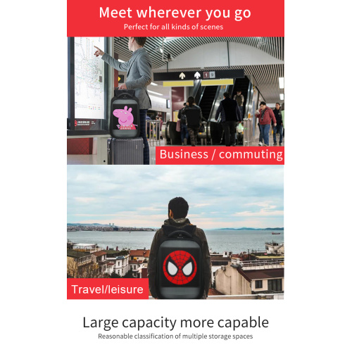 3G  Mobile Outdoor Dynamic Backpack Led Display