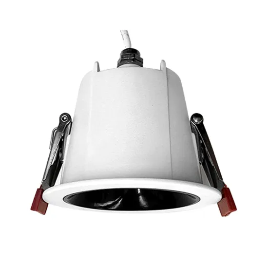 ETL Approved Outdoor Waterproof IP65 Ceiling Downlight - 4inch/6inch, 9W/12W, 3CCT, White Finish with Black Reflector