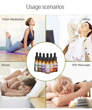 Custom OEM Multi Flavors Essential Oil Aromatherapy Fragrance Oil