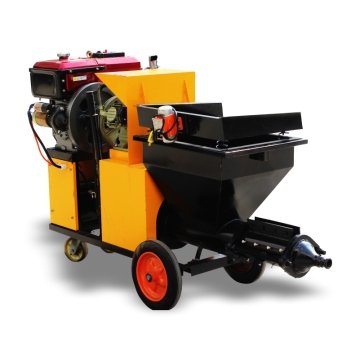 Diesel Concrete Sprayer Machine - High Load Cement Mortar Spray Equipment