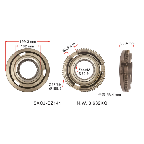 CONE FOR ZF OEM Auto Parts Input Transmission Synchronizer 389 262 9234/9452623834