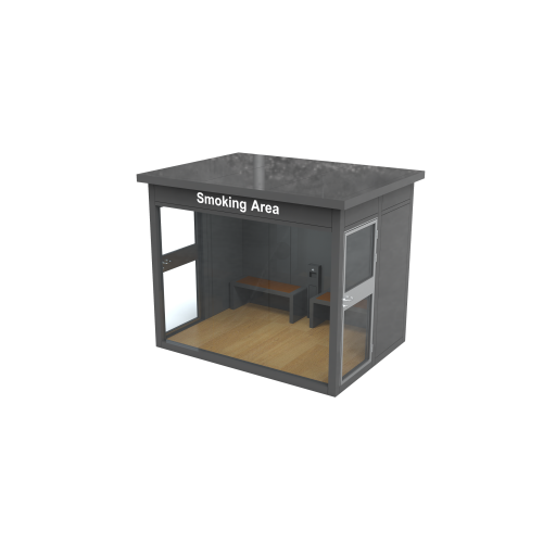 Customizable Commercial Enclosed Smoking Booth