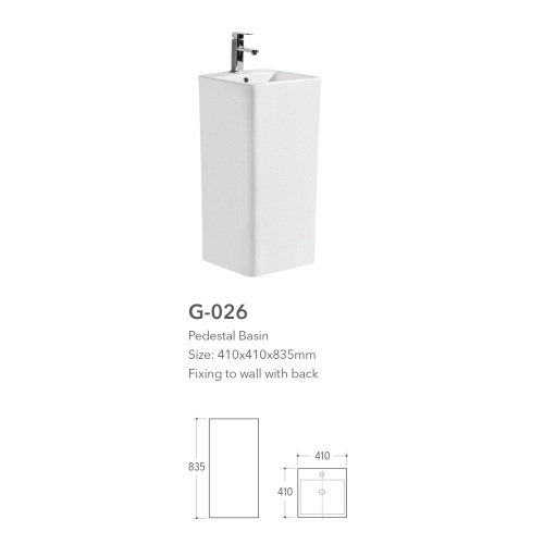 Lavabo de cerámica de nuevo patrón de la fábrica de chaozhou