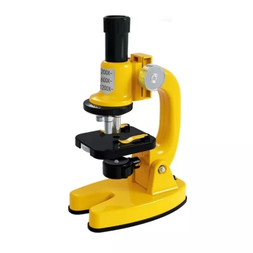 Tragbares HD 1200X Kinder Stammspielzeugmikroskop -Kit für die naturwissenschaftliche Ausbildung