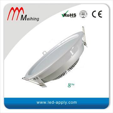 led downlights 8inch ￠223mm 18W 100-240V input smd2835 solution