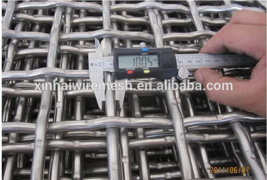 Manufacturer directly supply new products crimped wire mesh for mining