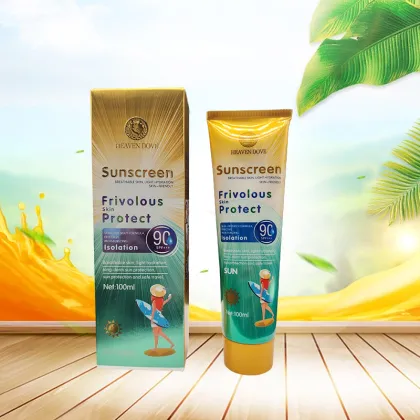 High Quality 100mL Whitening Sunscreen: Moisturizing Sun Cream with SPF 60