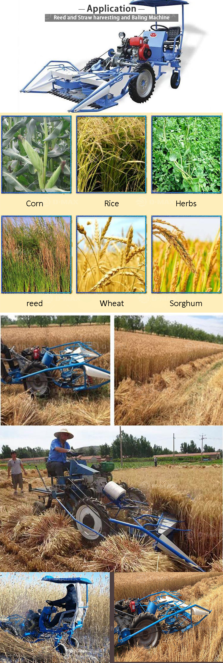 Multifunction Farm Multi-function Farm Agriculture Harvester For Sesame, Mung Beans, And ...