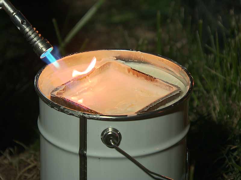 Velas a prueba de heladas al aire libre al aire libre