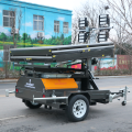 Led Light Tower Trailer telescopic high mast mobile construction solar light tower Manufactory