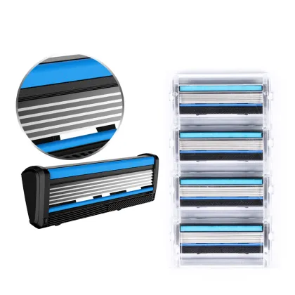 Schick 5-Blade Super Max Five-Layer Plastic Razor Blade