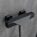 Matte Black Thermostatic Simple Duschhahn