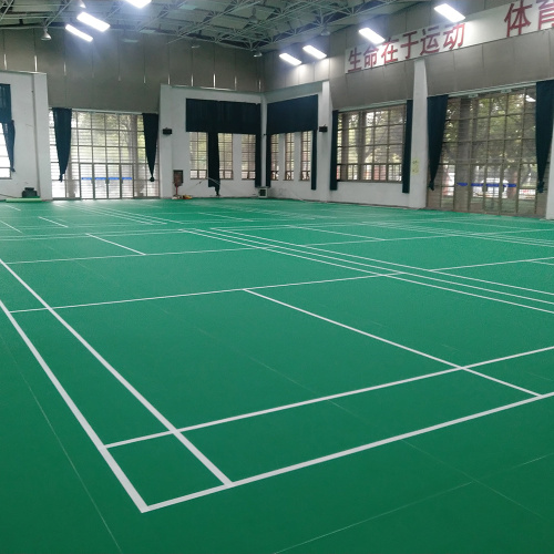 Indoor PVC-badmintonvloer badmintonveldvloer