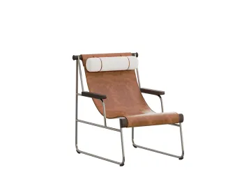 Classic Light Walnut Armchair for Comfortable Seating