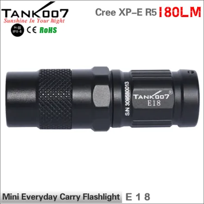 Tank007 Mini Flashlight Gift Use E18