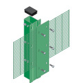 Anti-monte Roll Top Safety Fencing Sale directe