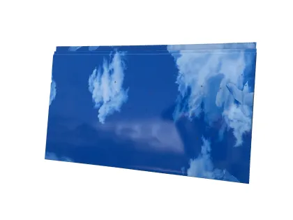 Sky Pattern PU Insulated Panel for Interior and Exterior Wall Decoration