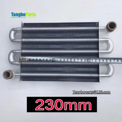 LPG and NG Gas Boilers & Water Heater Accessories: Copper Single-tube 230mm Heat Exchanger for Vaillant Vanward Gas Boiler Replacement