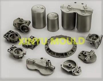 Automobile oil filter casting