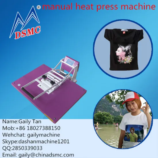 60*80 football shirt printing heat press machine