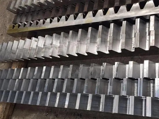 Module 10-40 Forging Steel Toothed Gear Rack