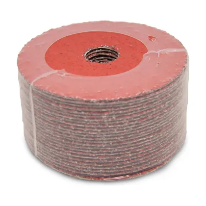 Ceramic Abrasive Sanding Disc for Stainless Steel - 125mm VSM Resin Fiber Disc