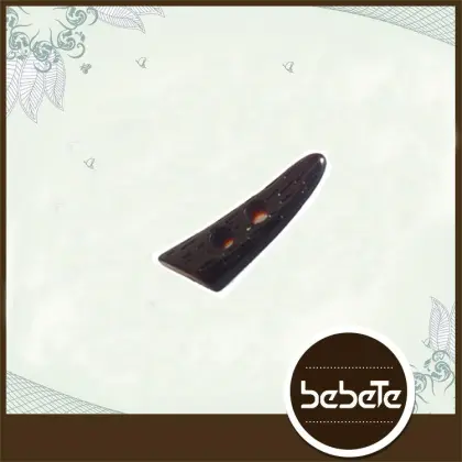 Different Design cow horn button for leather coat